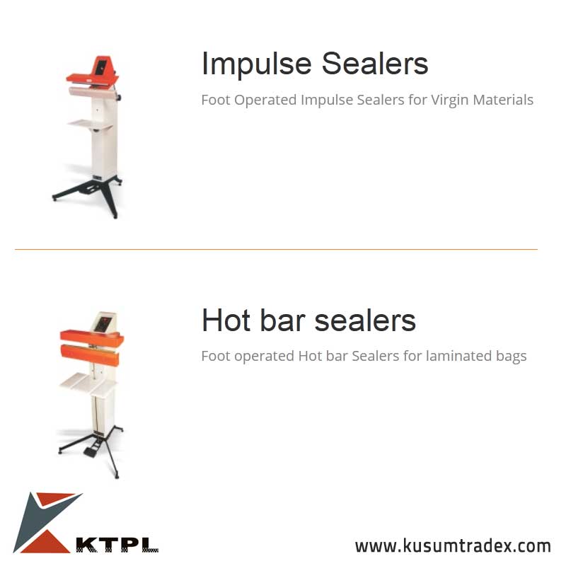 &nbsp;Foot Operated Sealers