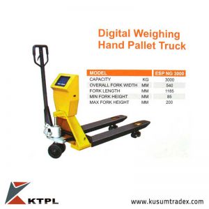 Digital Weighing Hand Pallet truck